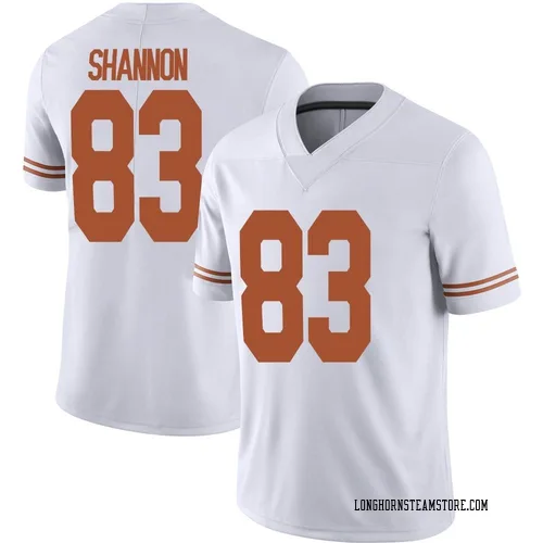 Youth Nike Spencer Shannon Texas Longhorns Limited White Alternate Football Jersey
