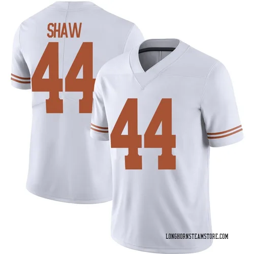 Youth Nike Travis Shaw Texas Longhorns Limited White Alternate Football Jersey