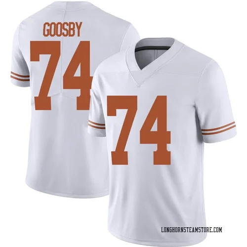 Youth Nike Trevor Goosby Texas Longhorns Limited White Alternate Football Jersey