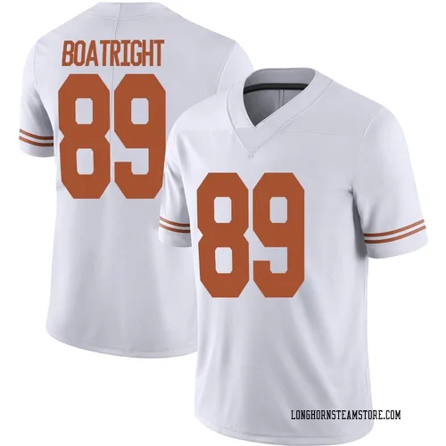 Youth Nike Ty Boatright Texas Longhorns Limited White Alternate Football Jersey